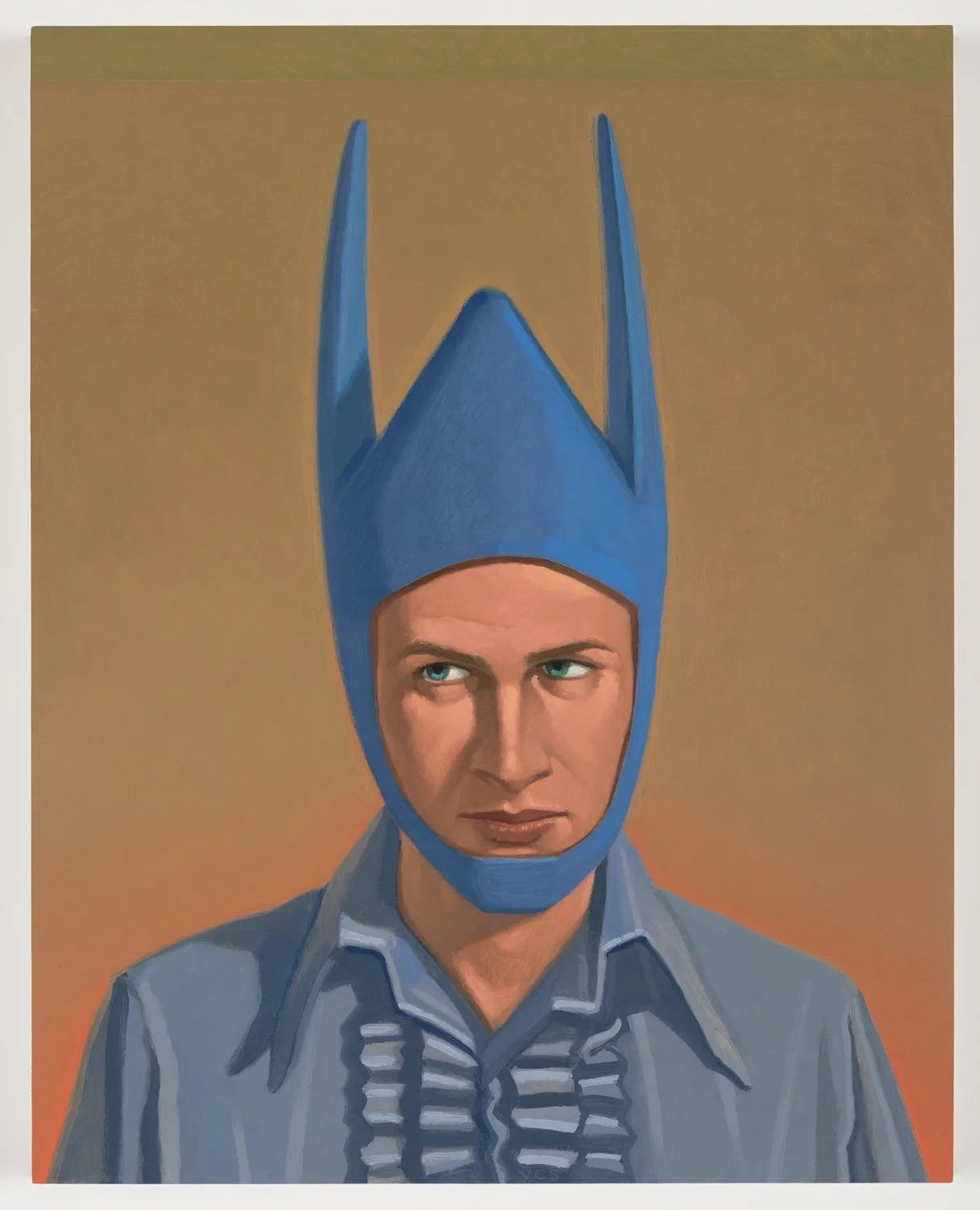 The Last Fool, 2016, oil on panel, 20" x 16"