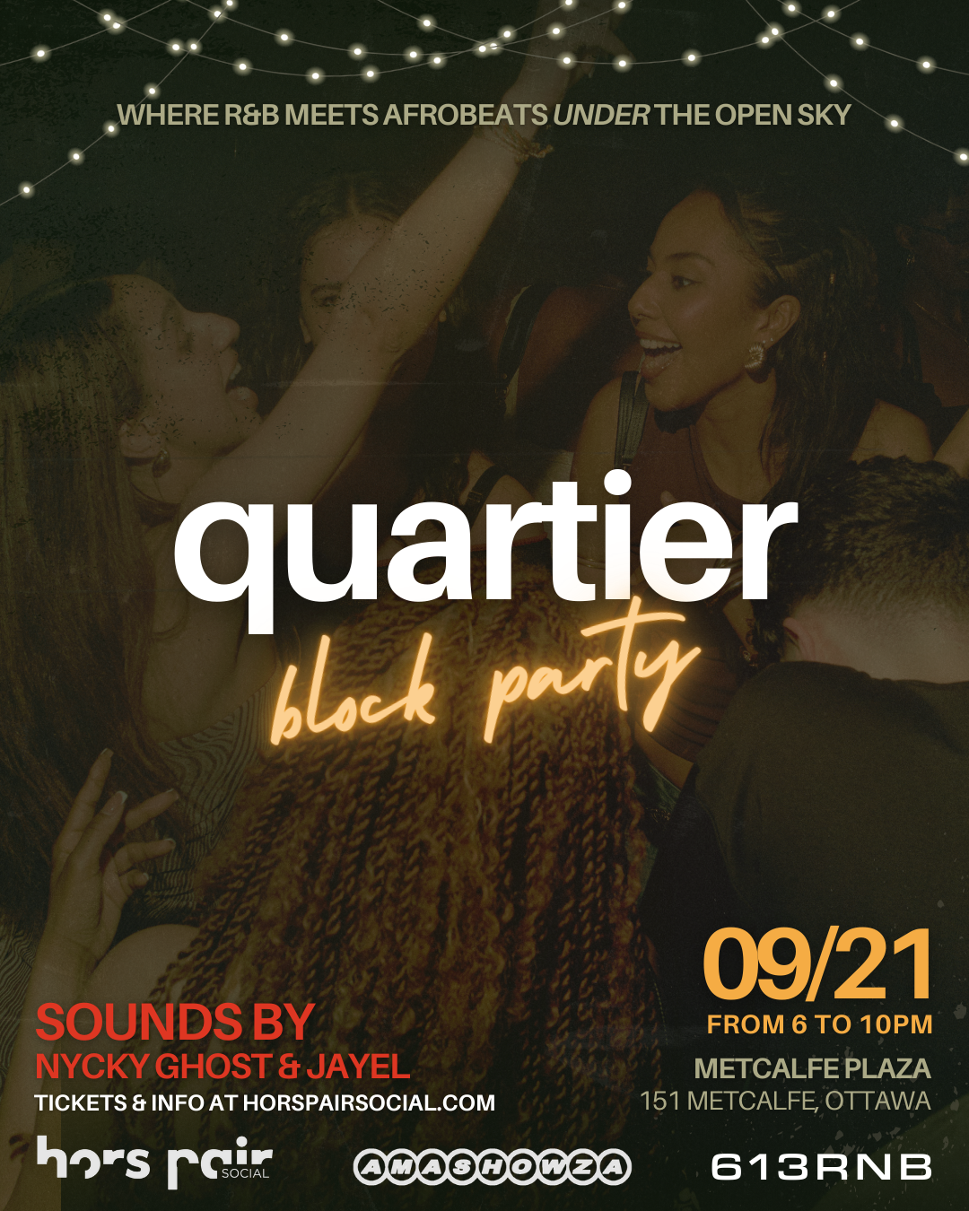 Quartier - End of summer block party