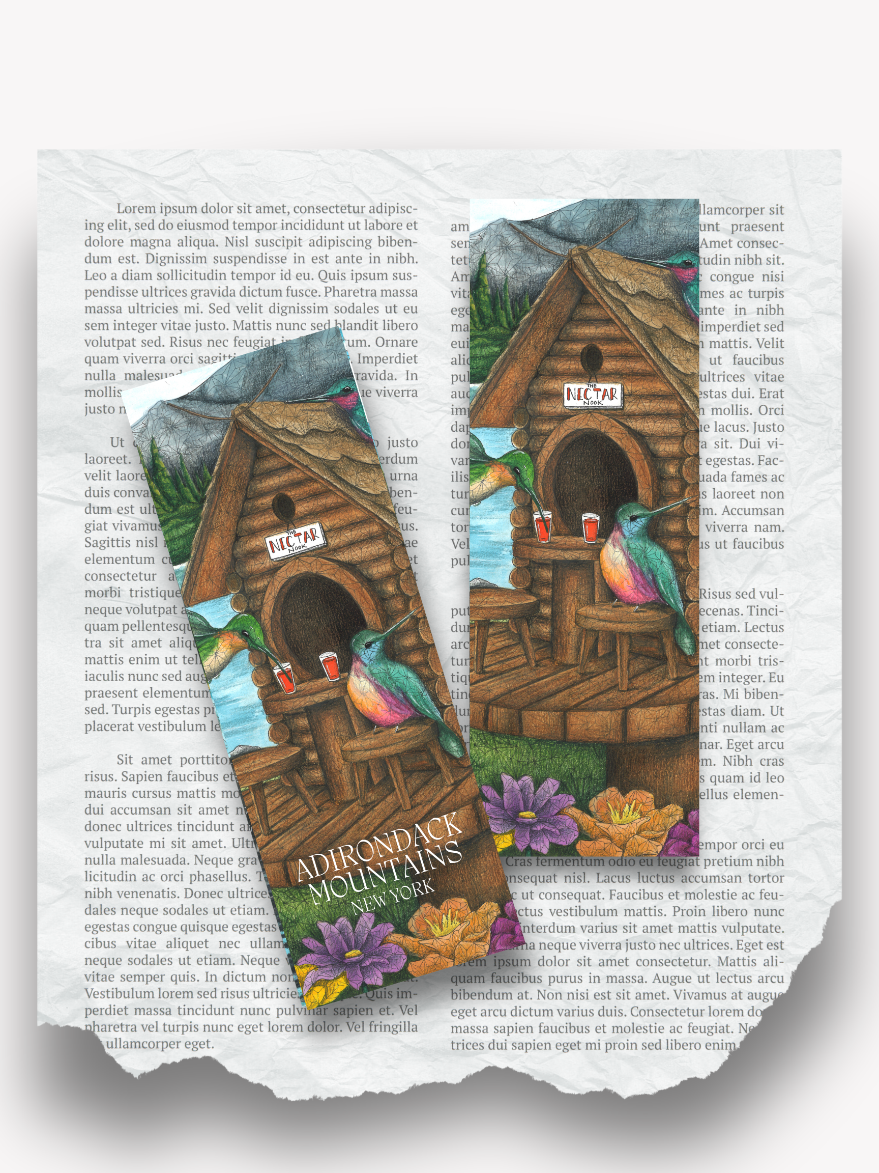"Happy Hour" Bookmark