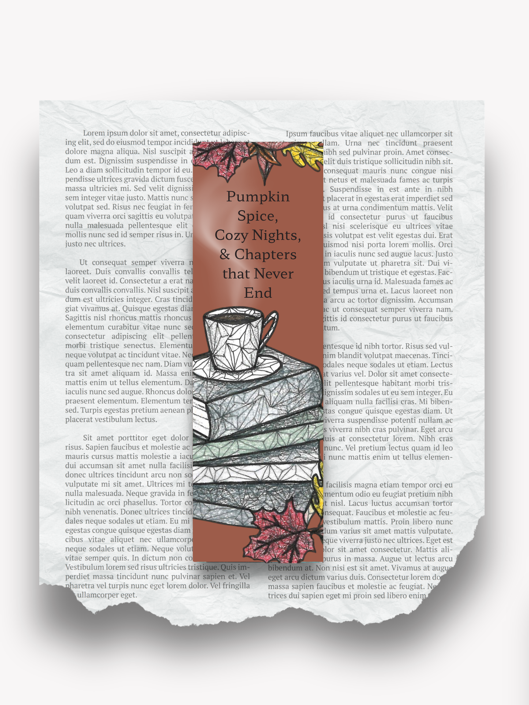 "Stay Cozy" Bookmark