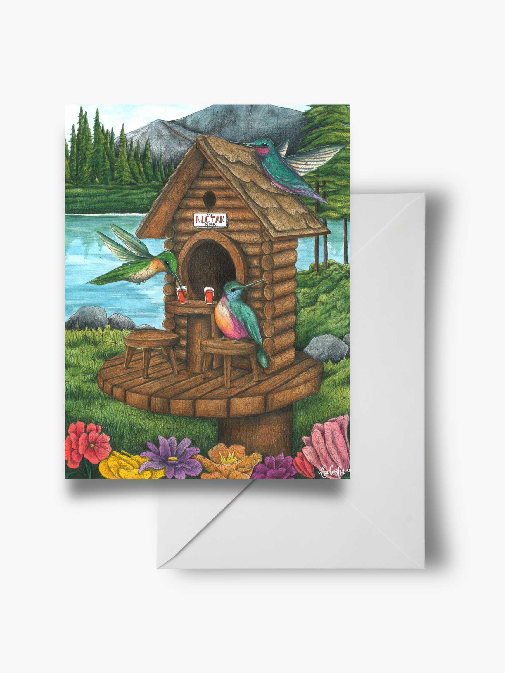 "Happy Hour" Greeting Card
