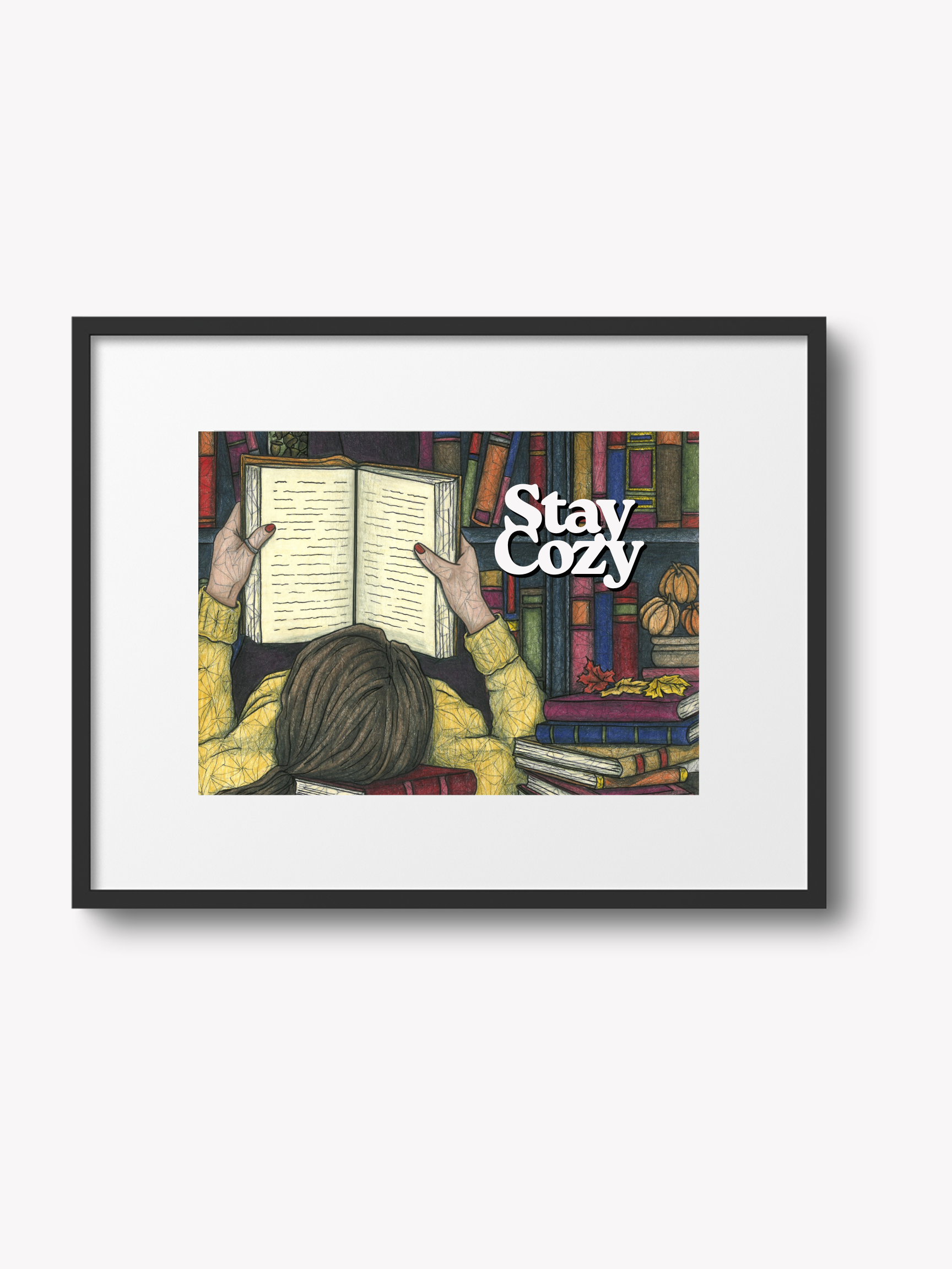 "Autumn Escape: Stay Cozy"(Book) Prints