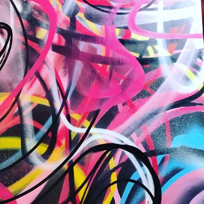 Too many ideas #spraypaint #krylon #street #canvas #graffiti #la #losangeles