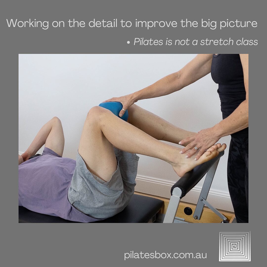 When a client has a poor movement strategy; weakness, tightness or misalignment in certain areas we can use the equipment to focus on detail and small movement allowing the body to understand and the client to feel the changes we are trying to make&h