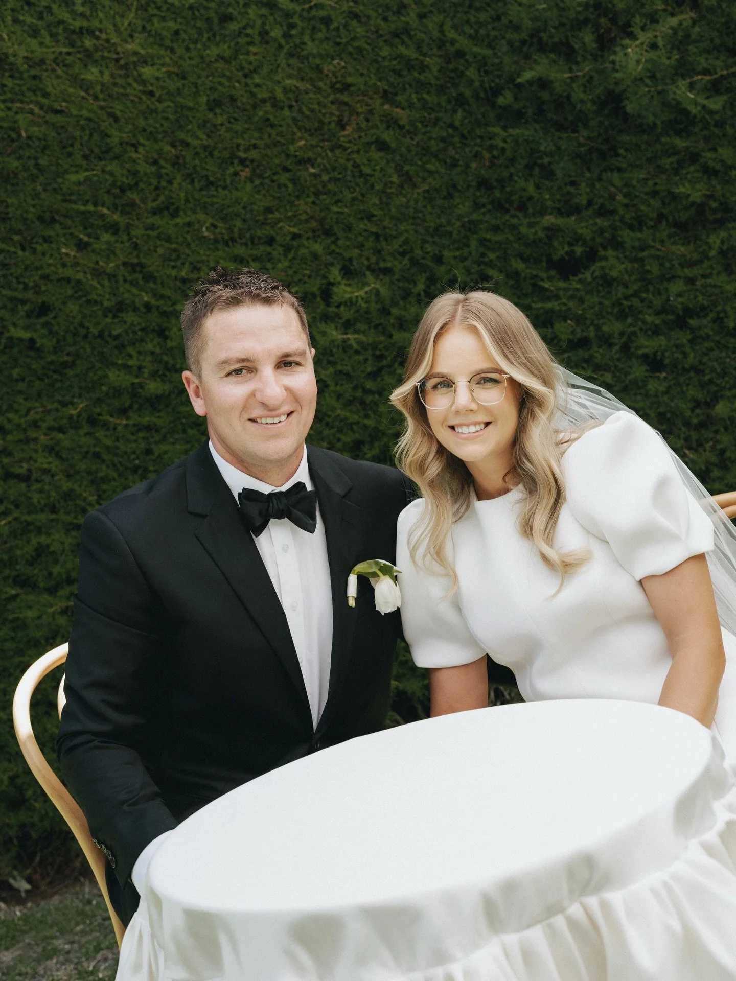 Hayley and Anthony 🤍 

I can&rsquo;t explain how special it is to marry friends!! I&rsquo;ve known Anthony all my life, and Hayley for over a decade &mdash; but reading their ceremony questionnaire gave me a whole new glimpse into their love story. 