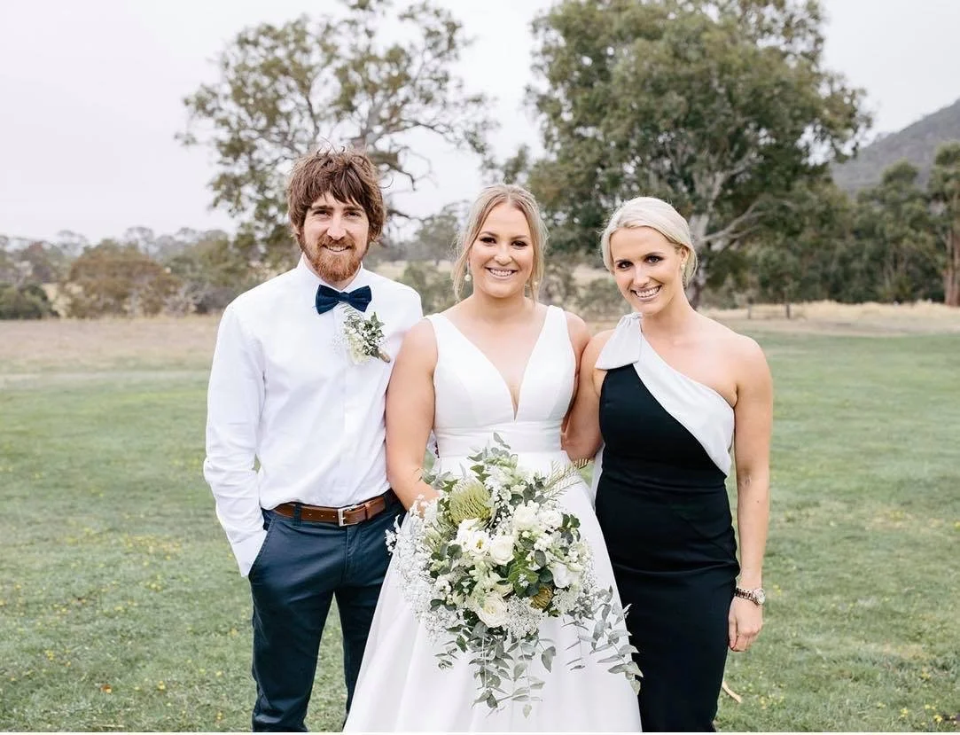 Meaningful wedding moment during a relaxed, modern ceremony in Brisbane.