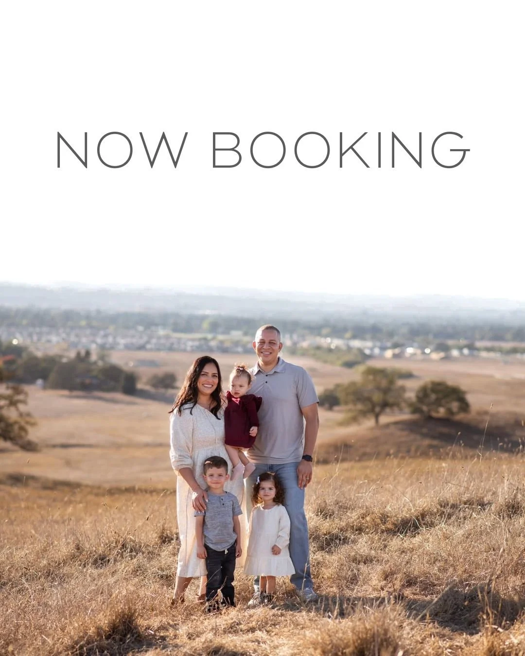 Now booking summer and fall sessions, including mini-sessions! 🎉
-Families
-Couples
-Maternity &amp; Gender Reveal
-Seniors
-Headshots &amp; Branding
-Special Events, Fundraisers, Civil Ceremonies &amp; Elopements

I can't wait to create beautiful m
