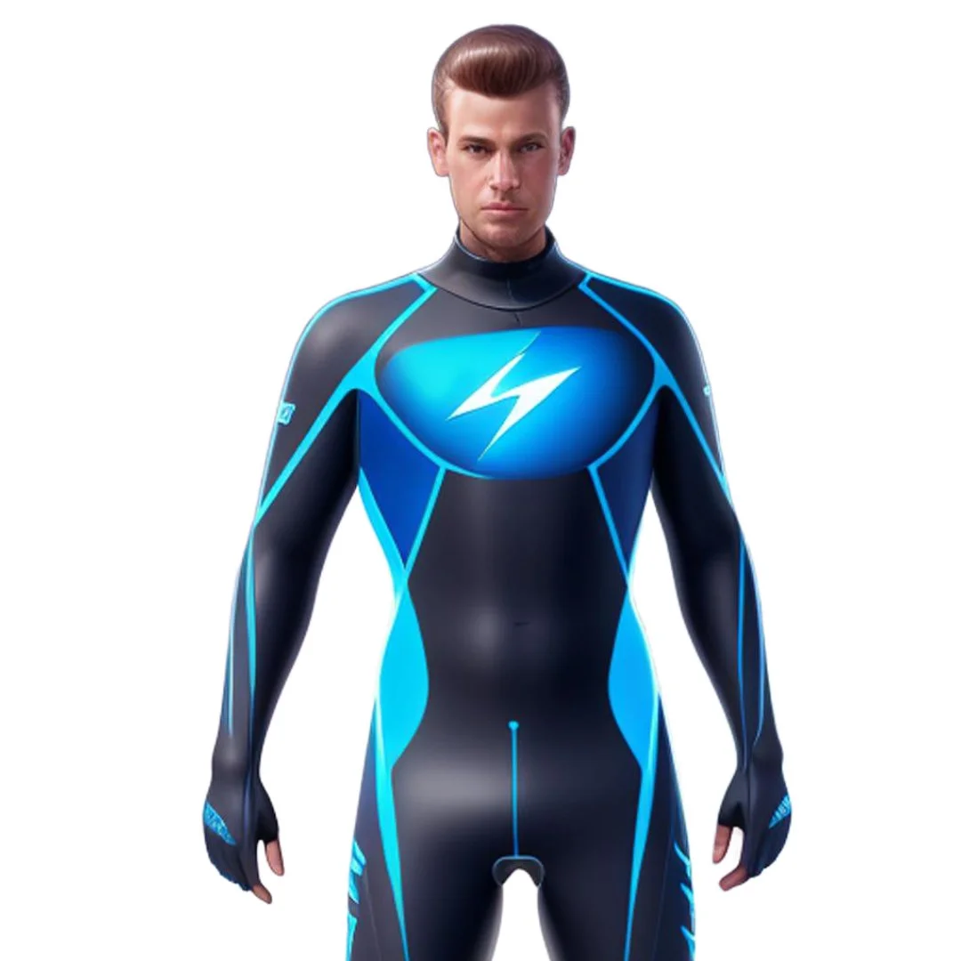 Blue Lightning Costume Concept