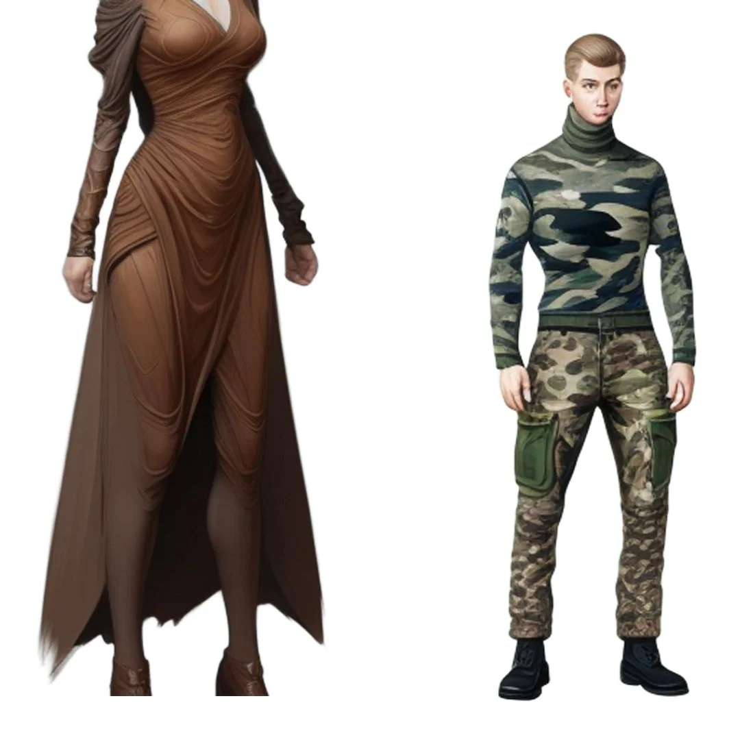 Friday's Creatures and Flora Bloom Costumes Design