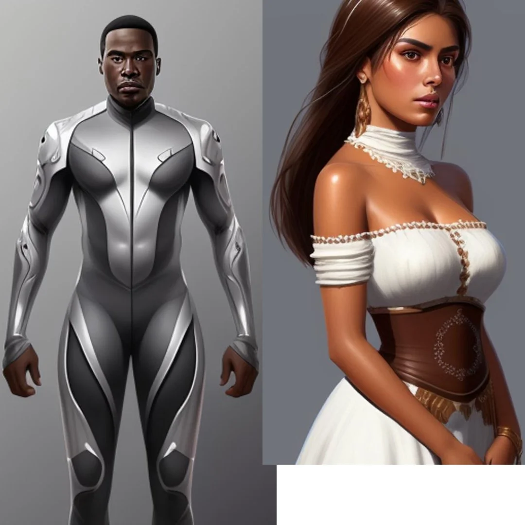 Gus and Stella's Costumes. 