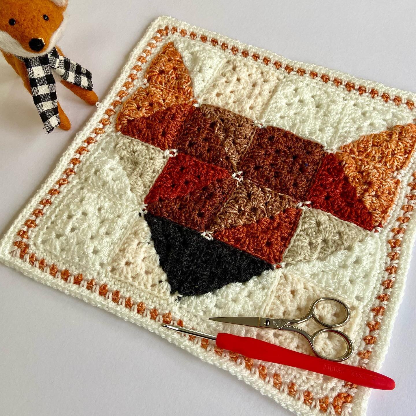 The November Memento Blanket square is on my website now. 🦊

It&rsquo;s a completely free download and you can find it and the previous 9 squares at madebyanita.co.uk. The full tutorial explaining how to make and join the squares is in part one (the