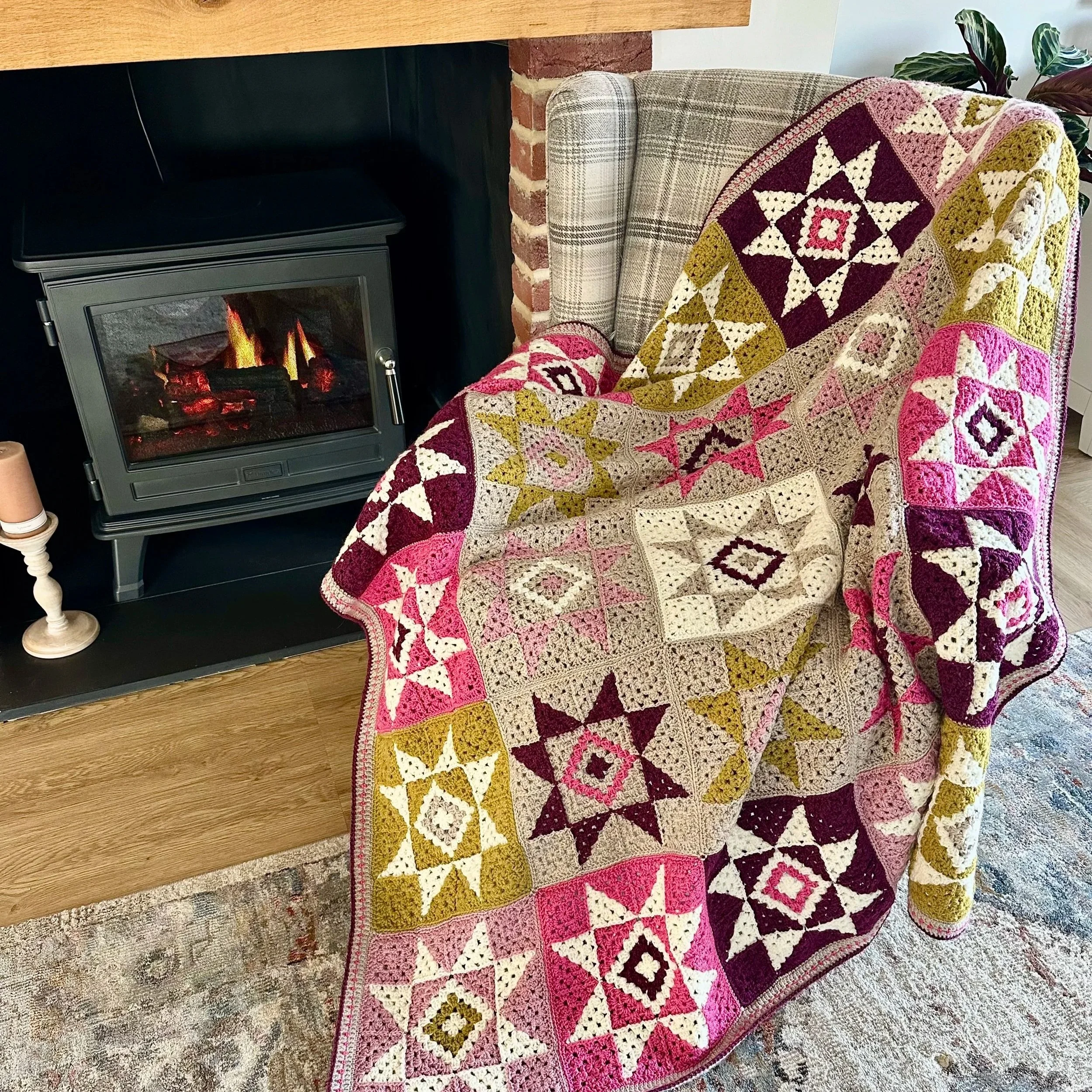 A New Quiet Sky Blanket Makealong with Stylecraft!