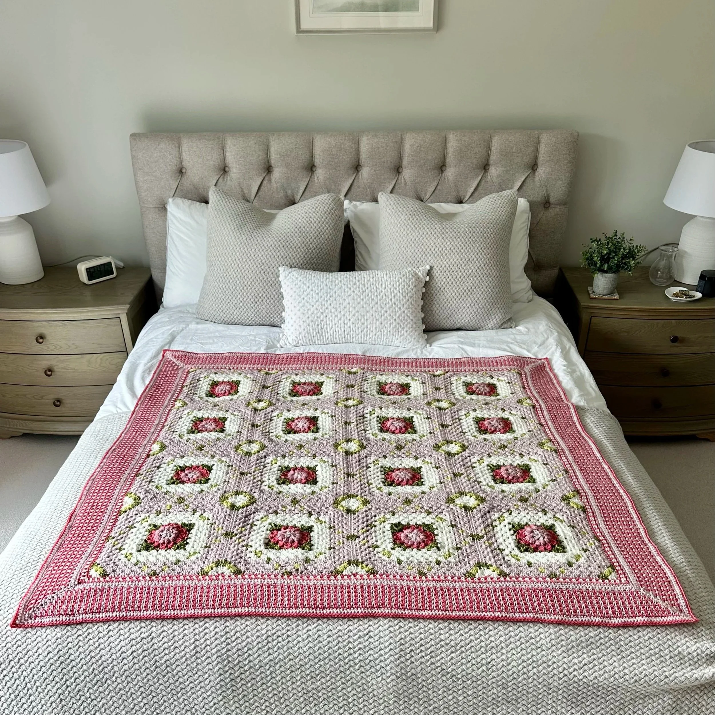 The Trellis Blanket - Pink Edition