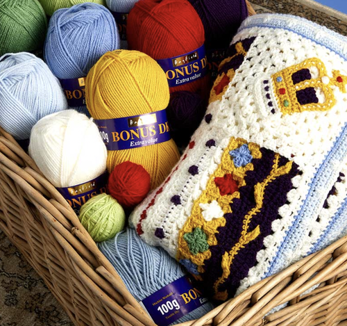 Coronation Crochet Baby Blanket - Secret Yarnery