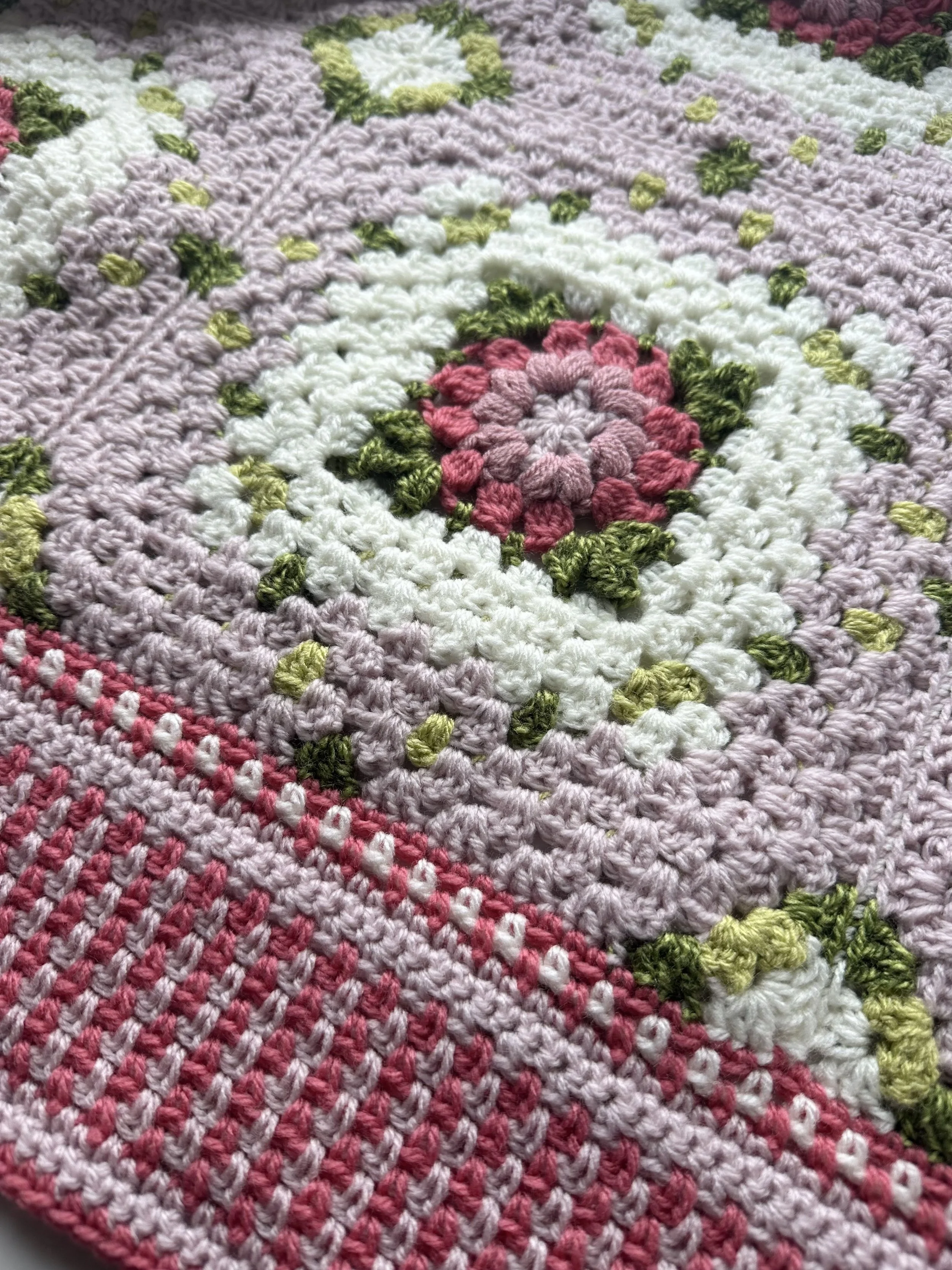 The Trellis Blanket - Pink Edition