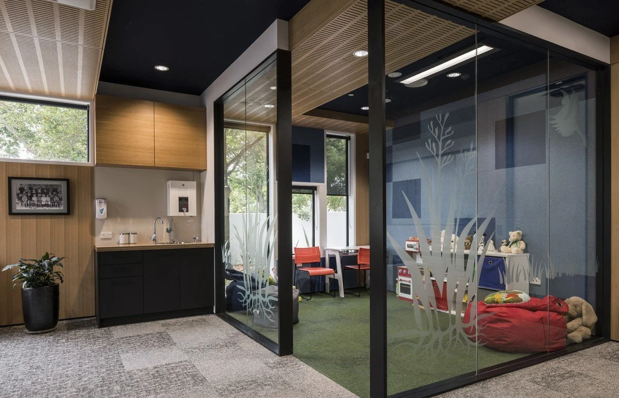 Internal offices at Te Korowai