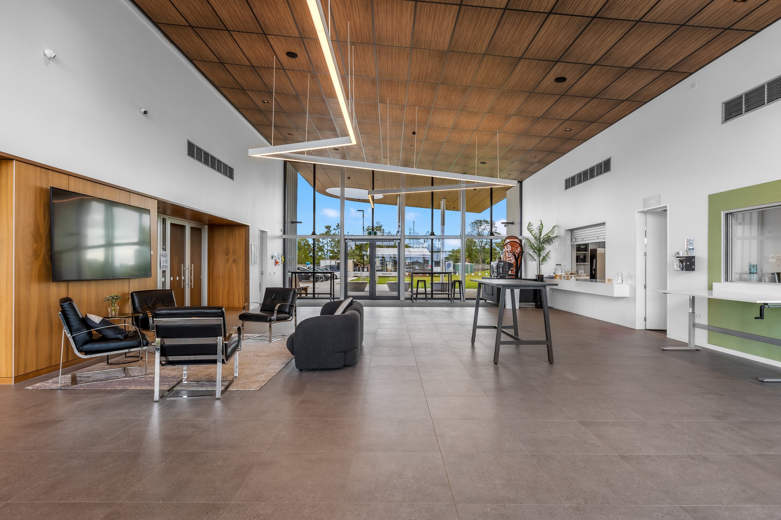 Hope Rolleston foyer area