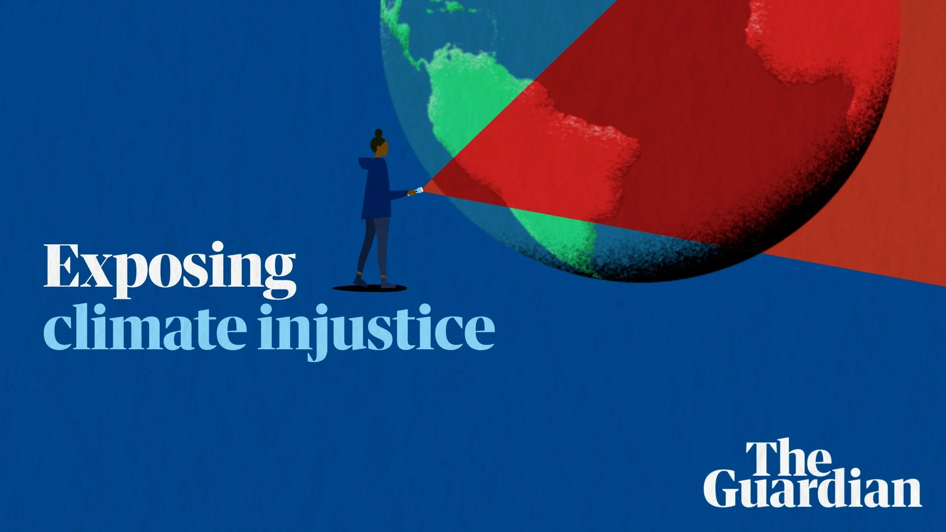 Teaser videos for the 'The Guardian' garnering support for climate injustice. Motion Design.