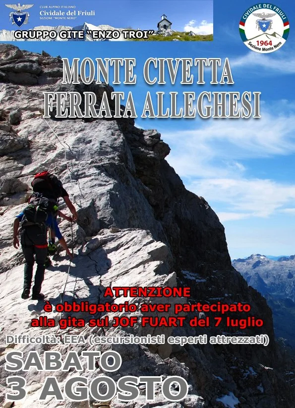 Monte Forato (EE) — CAI Sez. Monte Nero - Cividale del Friuli