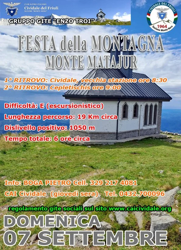 Festa della Montagna - Monte Matajur