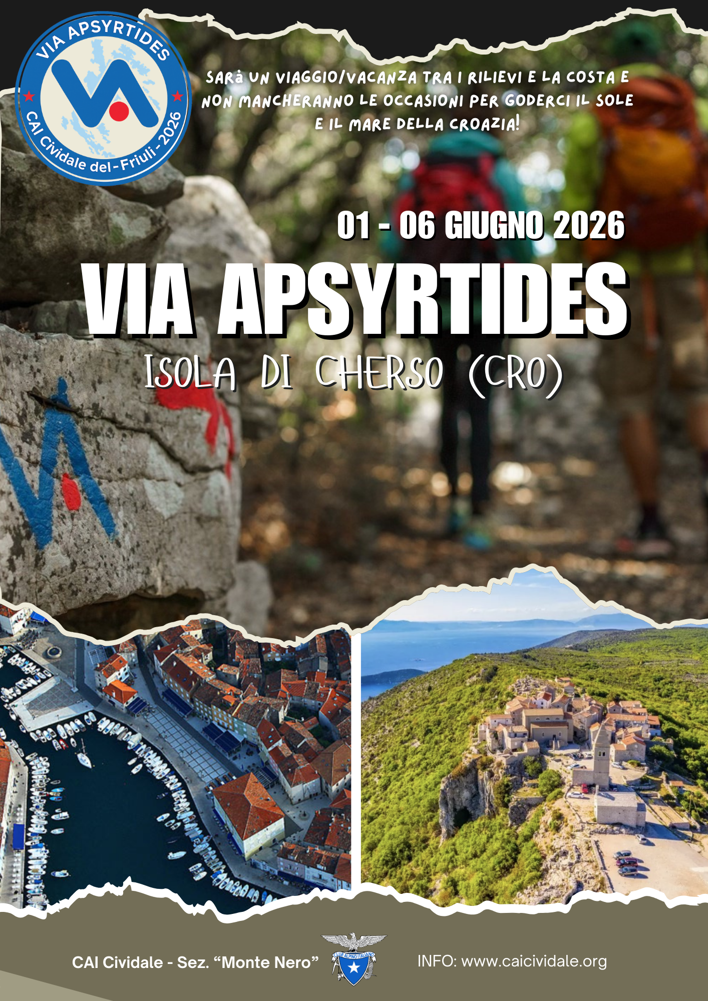 Via Apsyrtides - Trekking sull'isola di Cherso (CRO)