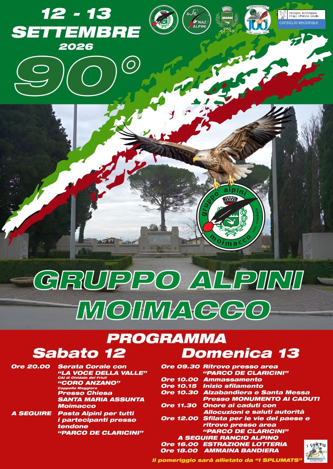 Serata Corale con “LA VOCE DELLA VALLE” - Gruppo Alpini Moimacco