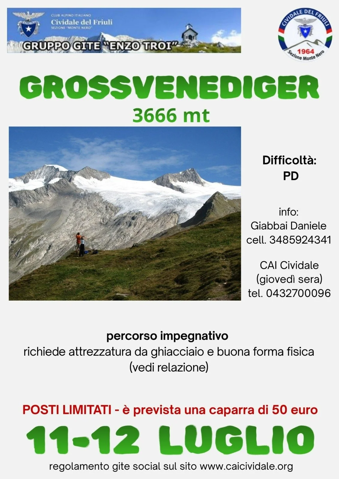 Grossvenediger 3666 mt. – Alpi dei Tauri Occidentali (EE)
