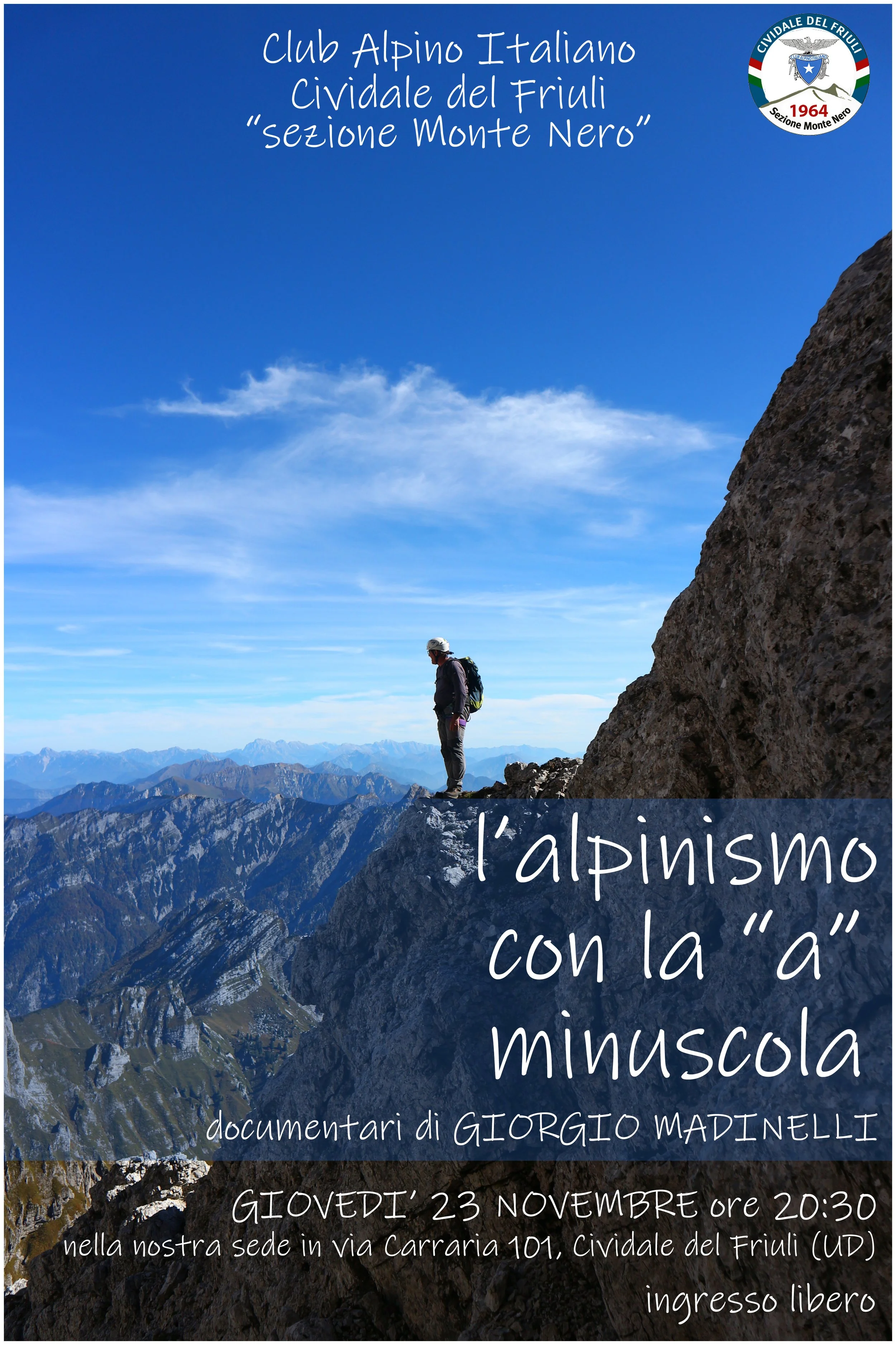 L'alpinismo con la 