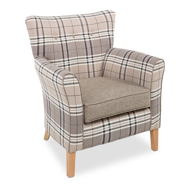 Gainford Low Back Chair beige