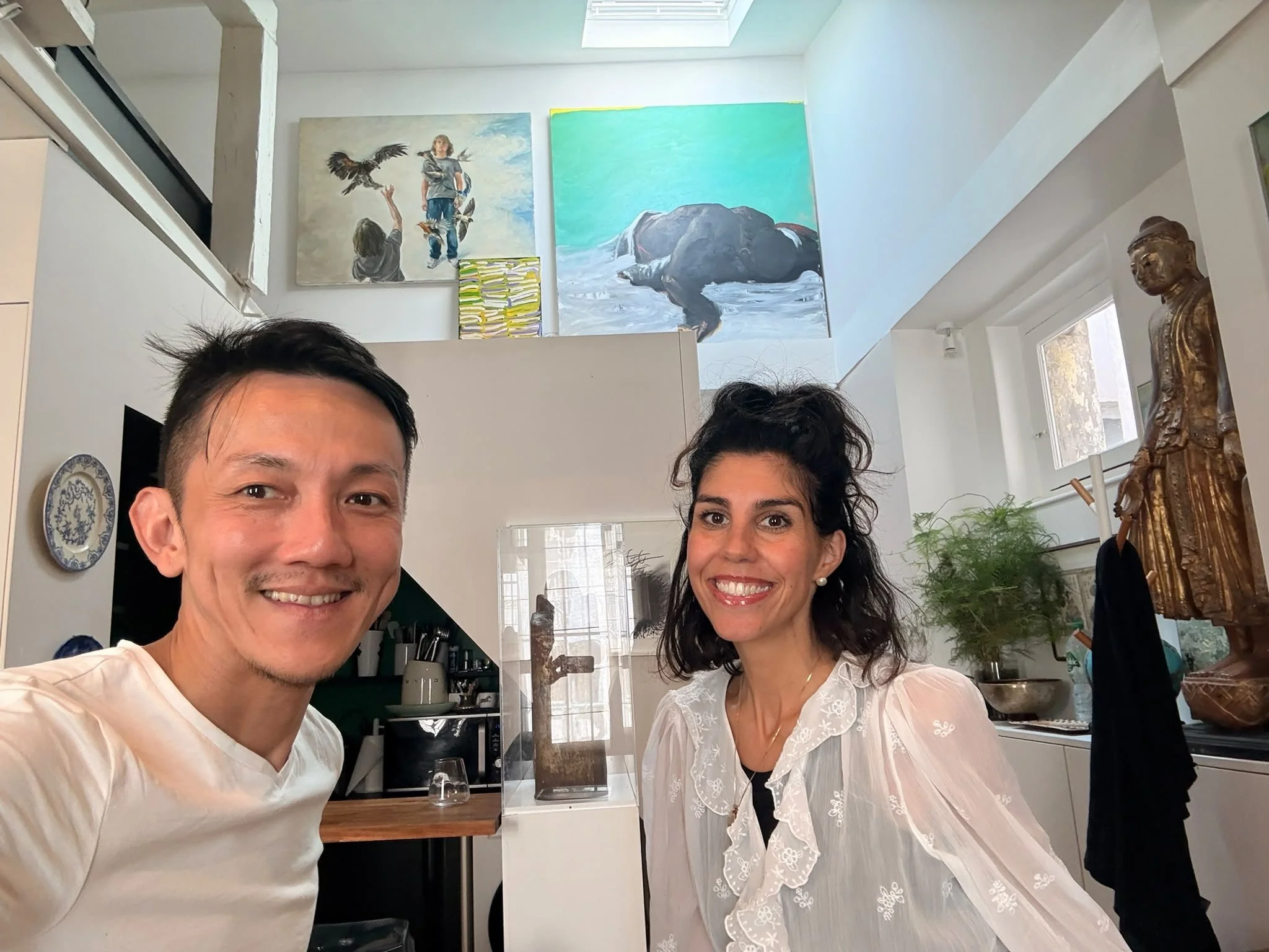 Alvin picked up Jackie at her Hotel and took her to his Petite B&B personally to ensure she felt confident and enjoyed an arrival lunch together - YAY! September 2026