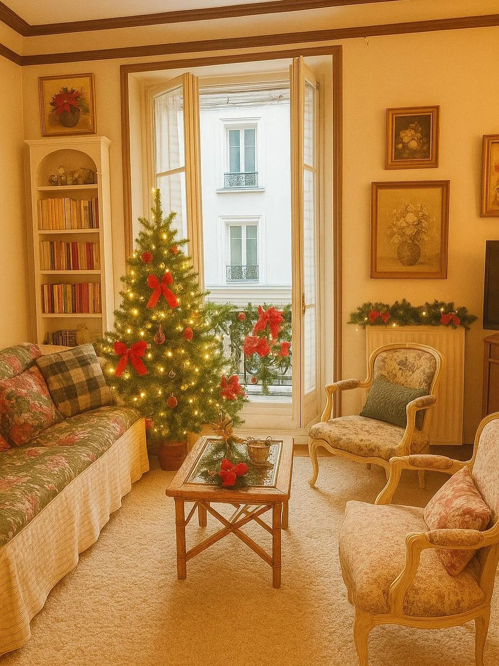 Coucou, I have an important LIFE TIP! 🫶🏼 hehe!... You can do anything you want to, AND  you should give yourself a Paris present for Christmas this year!! 😍 Seriously, GIFT yourself Paris and come and stay in Lisettes  gorgeous Paris apartment thi