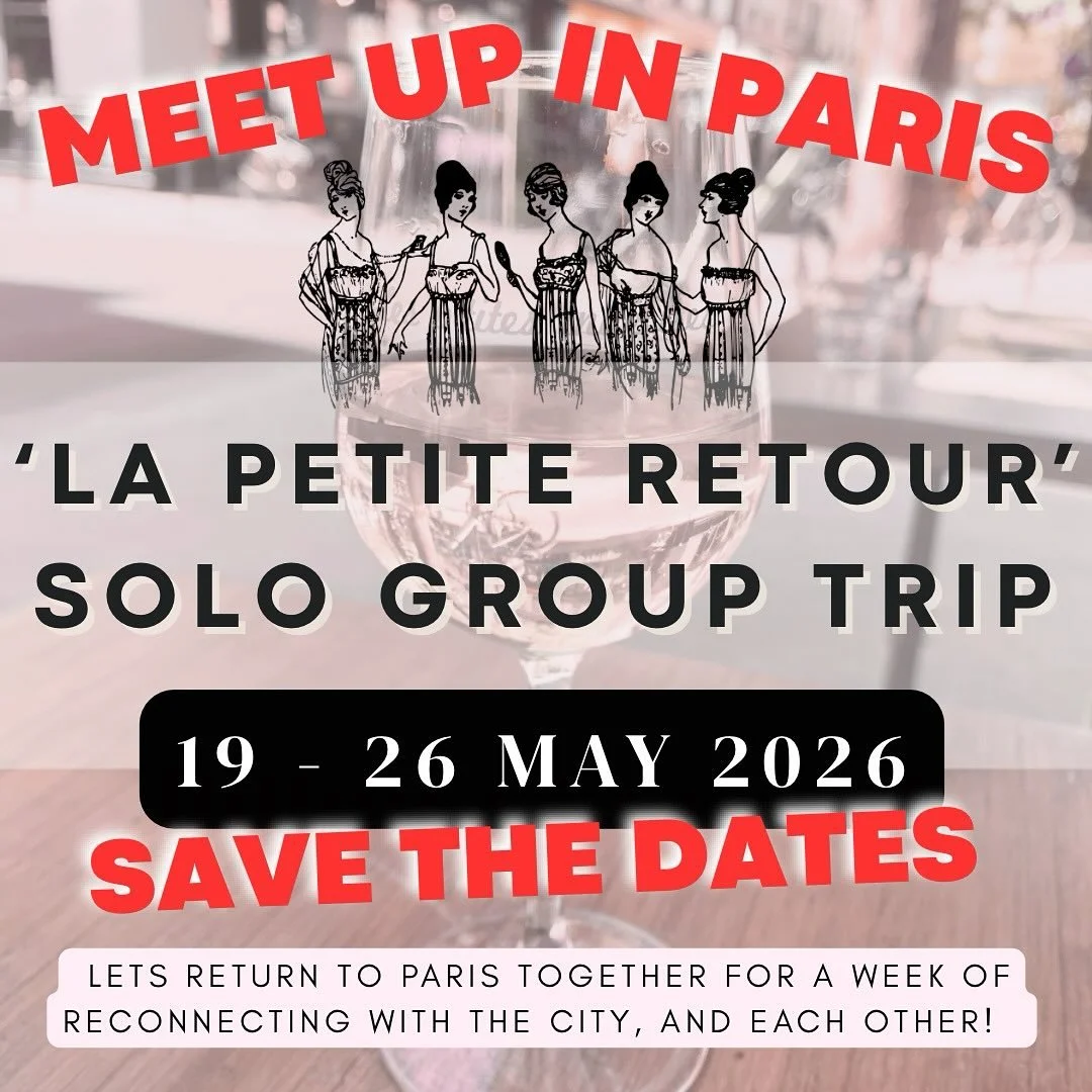 Coucou happy day! Just tagging a few more invitations to more of my incredible regular Petite Paris B&amp;B guests hehe because I couldnt fit all in the last announcement...for the Petite Paris Group Meet UP Trip for all of my Paris regular guests, a
