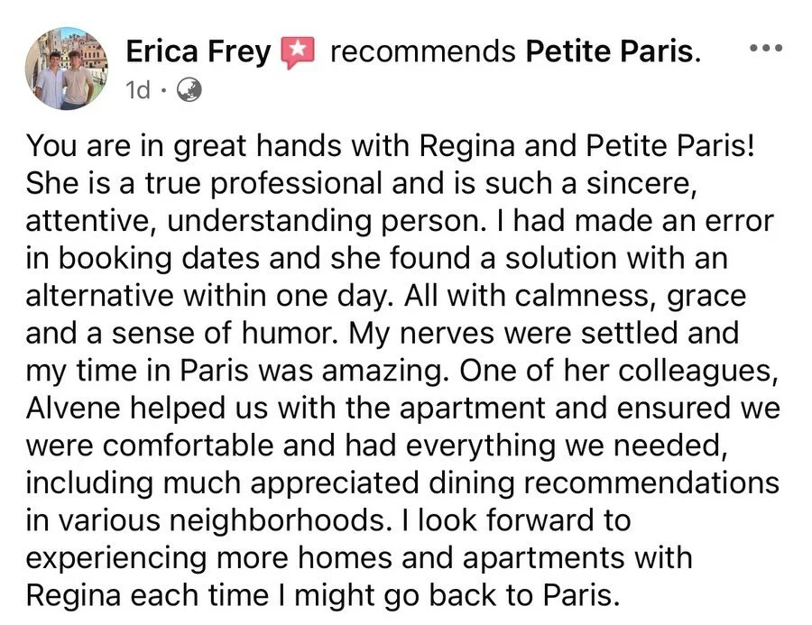 Im dieing over this audio 🤣but it's spot on for this post. Because Petite Paris B&amp;Bs has received another mini avalanche of the most incredible guest reviews that has both me and my B&amp;B hosts on a high, ready for more guests to love and ador