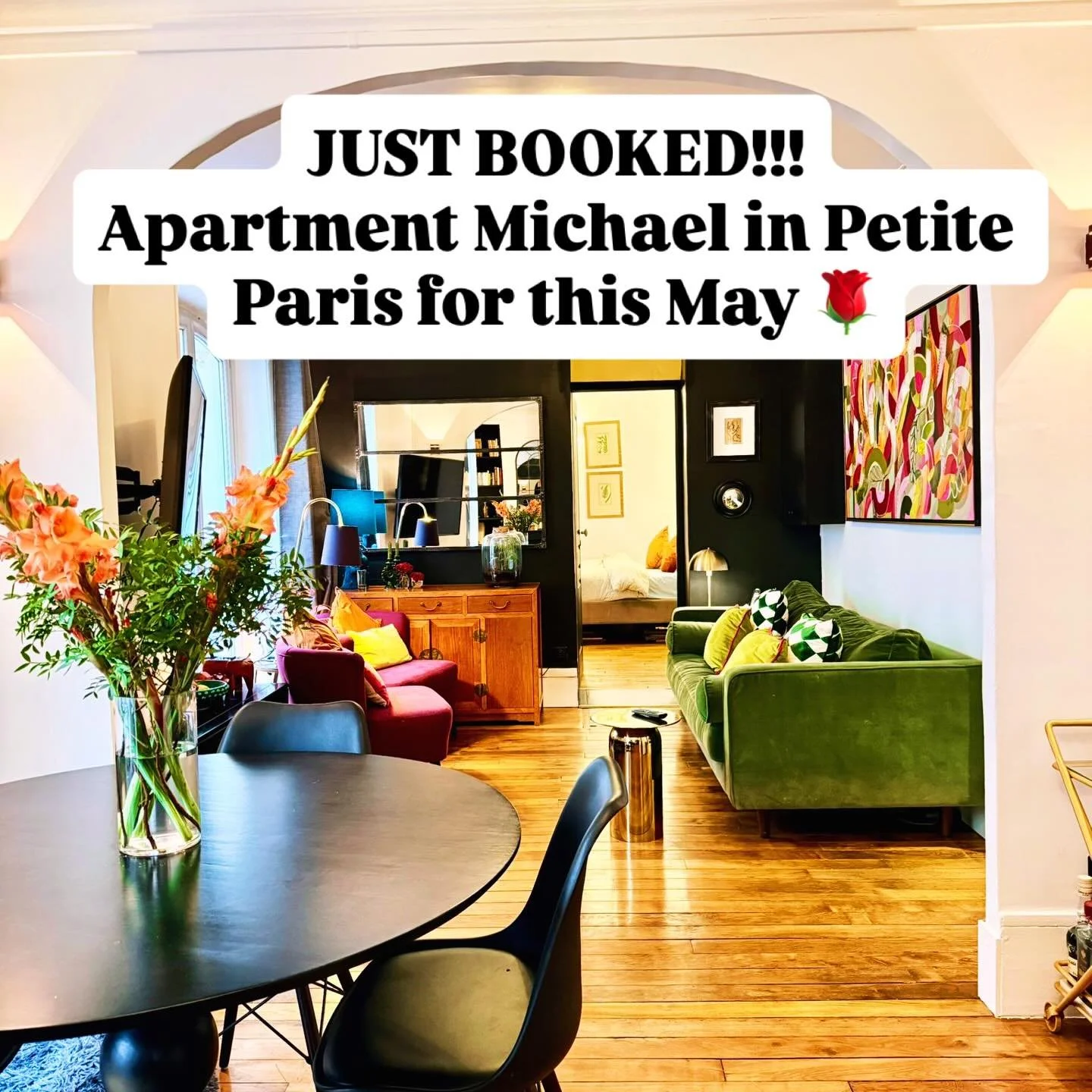 It's moments like these that make me want to pinch myself and get seriously impatient to get on that flight back to Paris!! (5 weeks today eeeeeek!!)
 
Because getting to book these incredible Petite Paris homes with my Parisian hosts who I LOVE so m