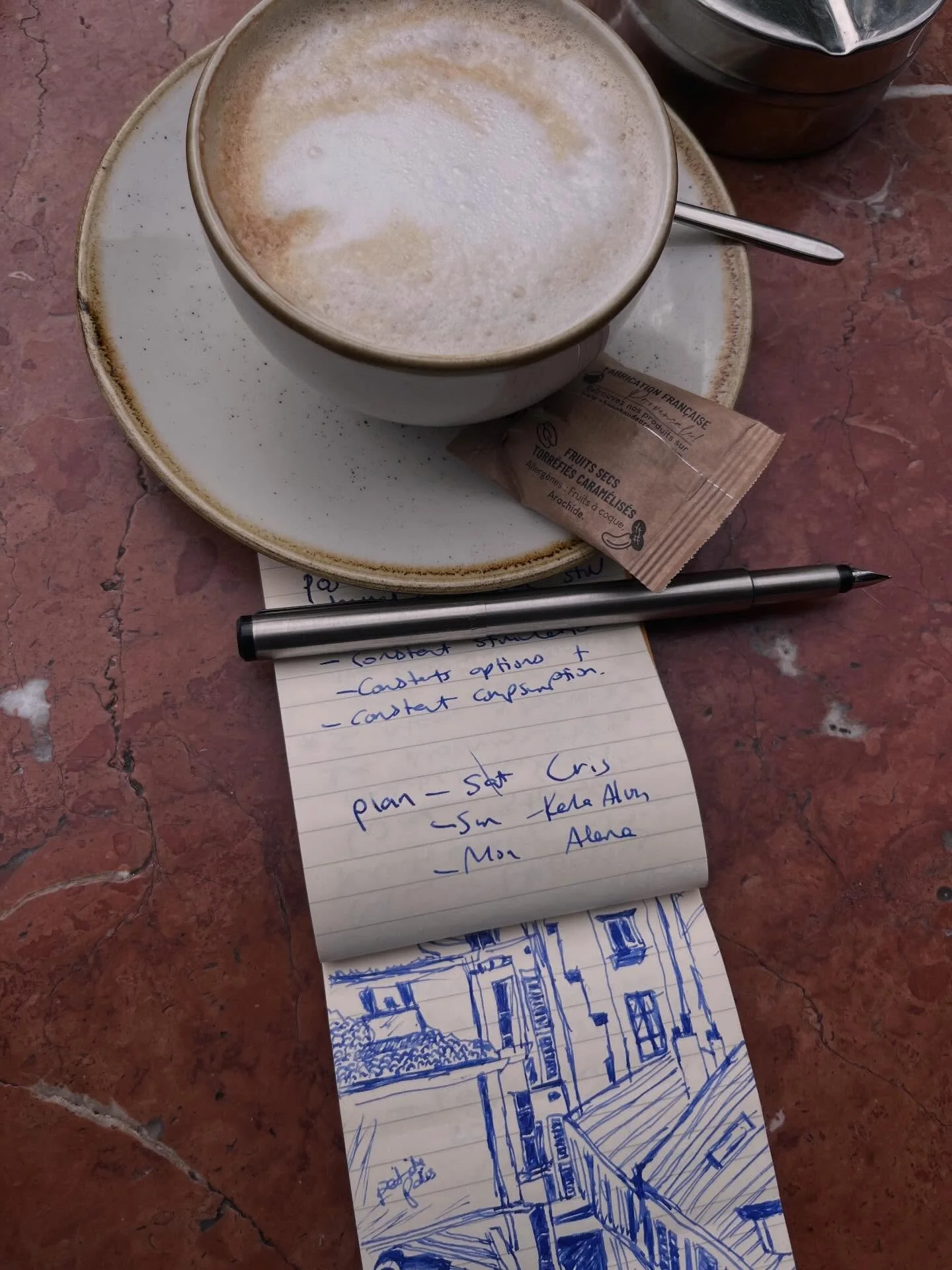 Things I'm thinking &amp; writing as I explore and observe this area of Paris (around Studio Francois in 6eme) - which yes is gorgeous, central, cafe overload and I'm definitely feeling the easy access to everything. 

But Im going to be honest about