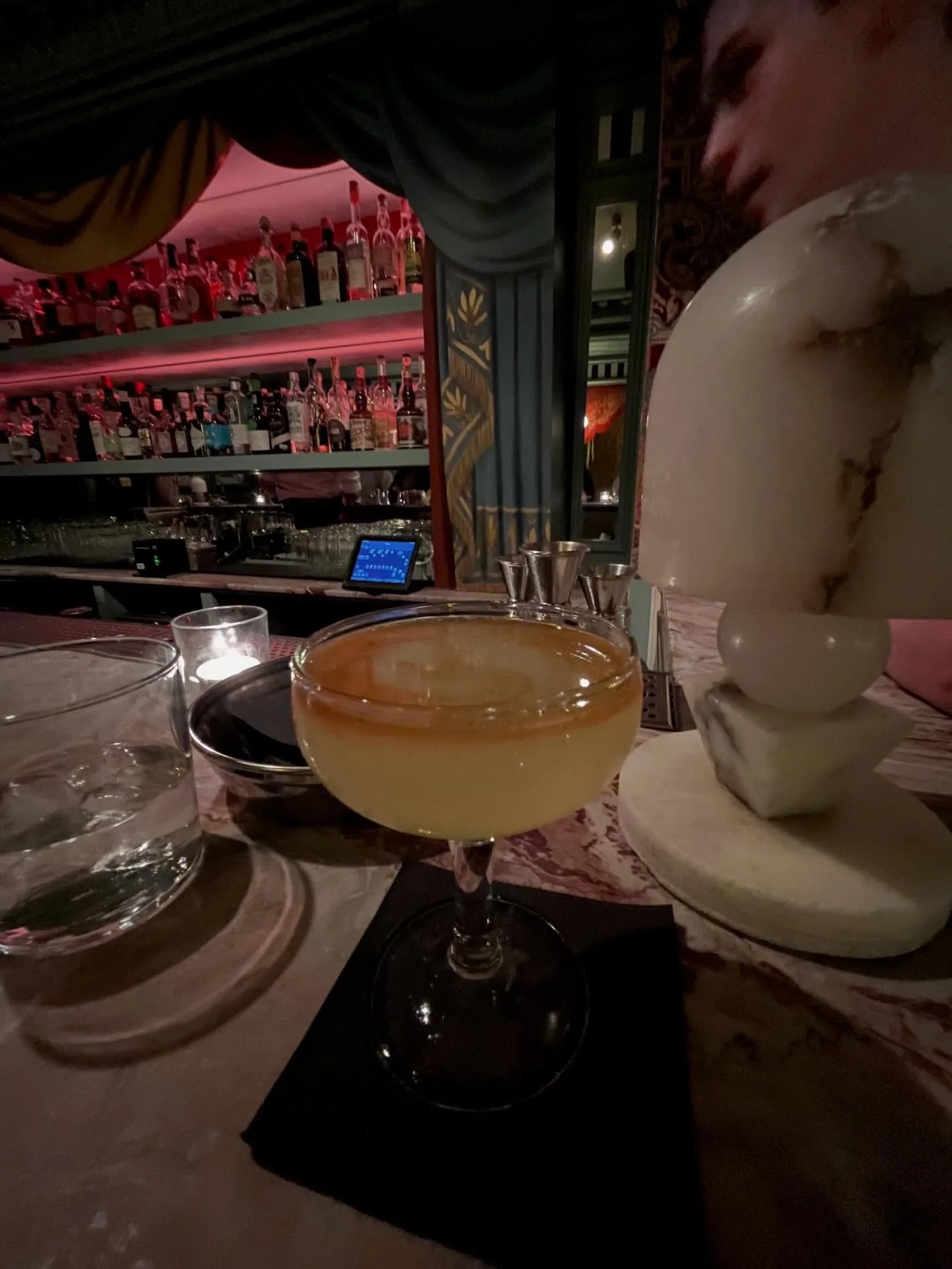 My very important work in Paris tonight. Scouting private cocktail lounge bars for the Salon sessions for the solo lady travellers arriving in May for my curated week of Personal Petite Paris! It's a tough job but someone's gotta test the 'old cuban'