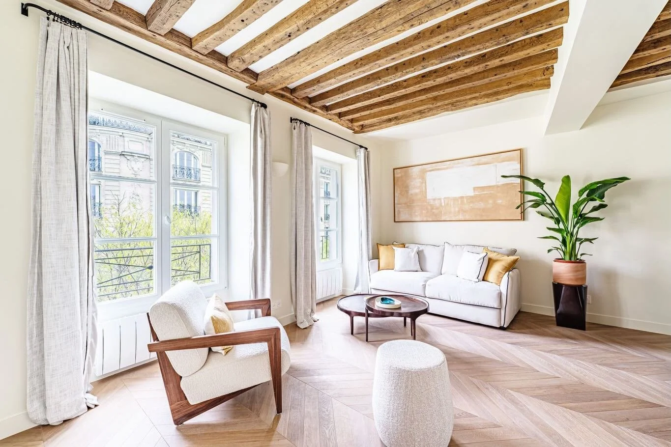 BOOKED! (but also still with MAY availailities), is Antonellas son, Luca &amp; his fabulous new Petite Paris one bedroom apartment in le marais on THE trendiest stripe Rue Bretagne... is BOOKING NOW!!! And my loves, Its absolute perfection!!! For max