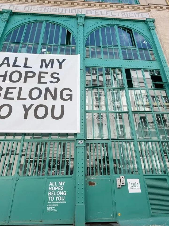 Looks like just a bunch of Black paper and too may words BUT...I stumbled across this exhibition while wandering aimlessly around my paris neighbourhood... an exhibition that took all of my words (and you know I have them all) and left me with nothin