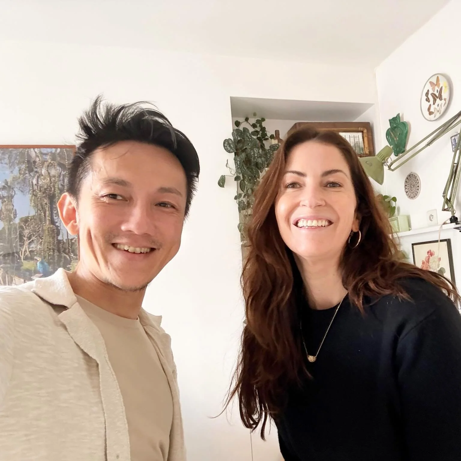 Welcome to Paris Alicia!!! ✨💛✨💛 Alvin welcomed into his apartment in the 11eme, another Petite Paris B&amp;B regular beautiful guest, Ms Alicia from the UK...and who I finally get to meet this weekend!!! Yaaaaaaay!!! And what a weekend its going to