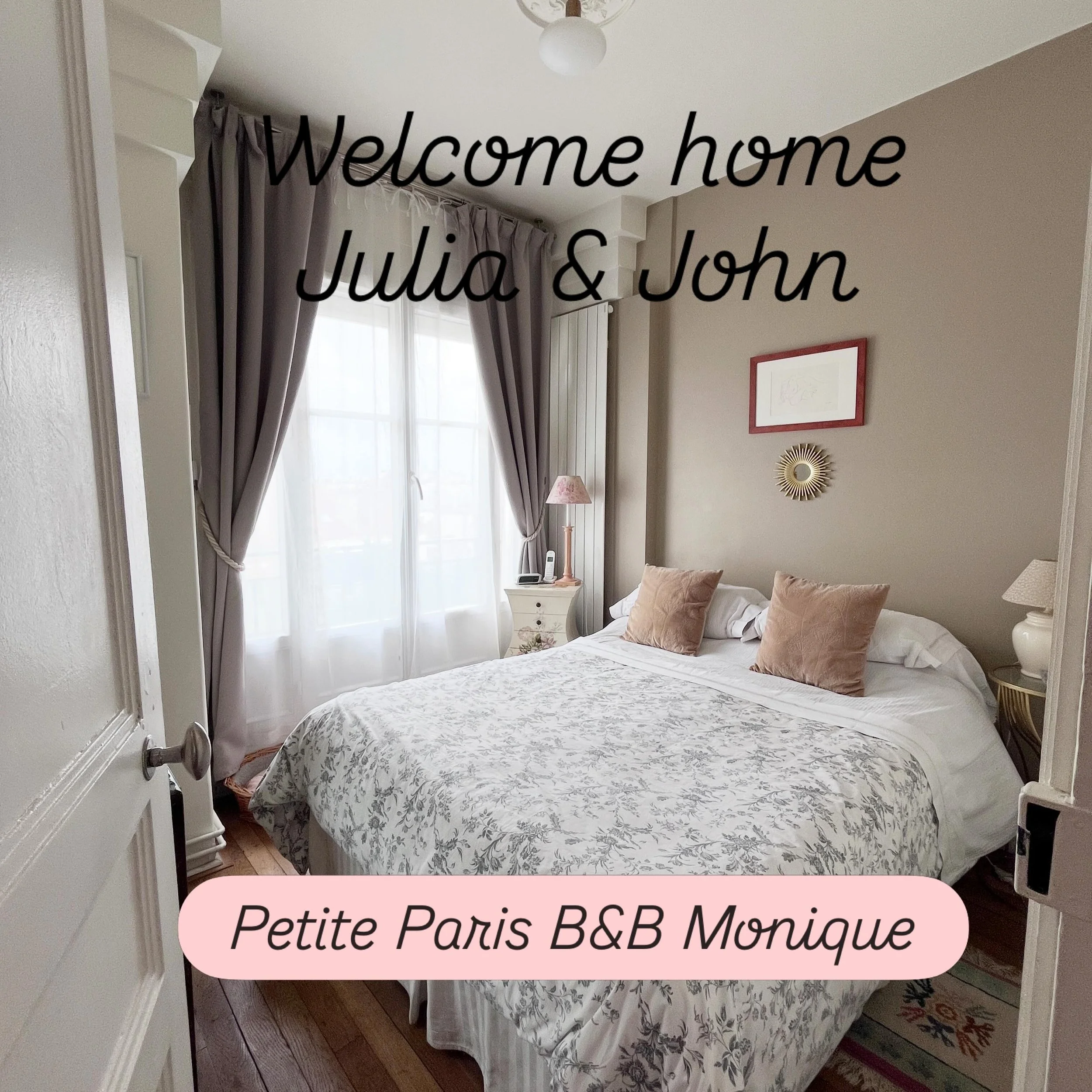 An online equivalent of a 'no vacancy' sign?! 😆  Here are the beautiful Petite Paris homes I mentioned in this mornings post, currently occupied by all the beautiful Paris guests ... if anyone is curious to know which homes are booked the most durin