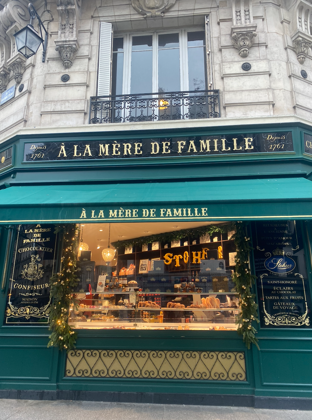 Iconic a La Mere de Famille! Chocolaterie! 
