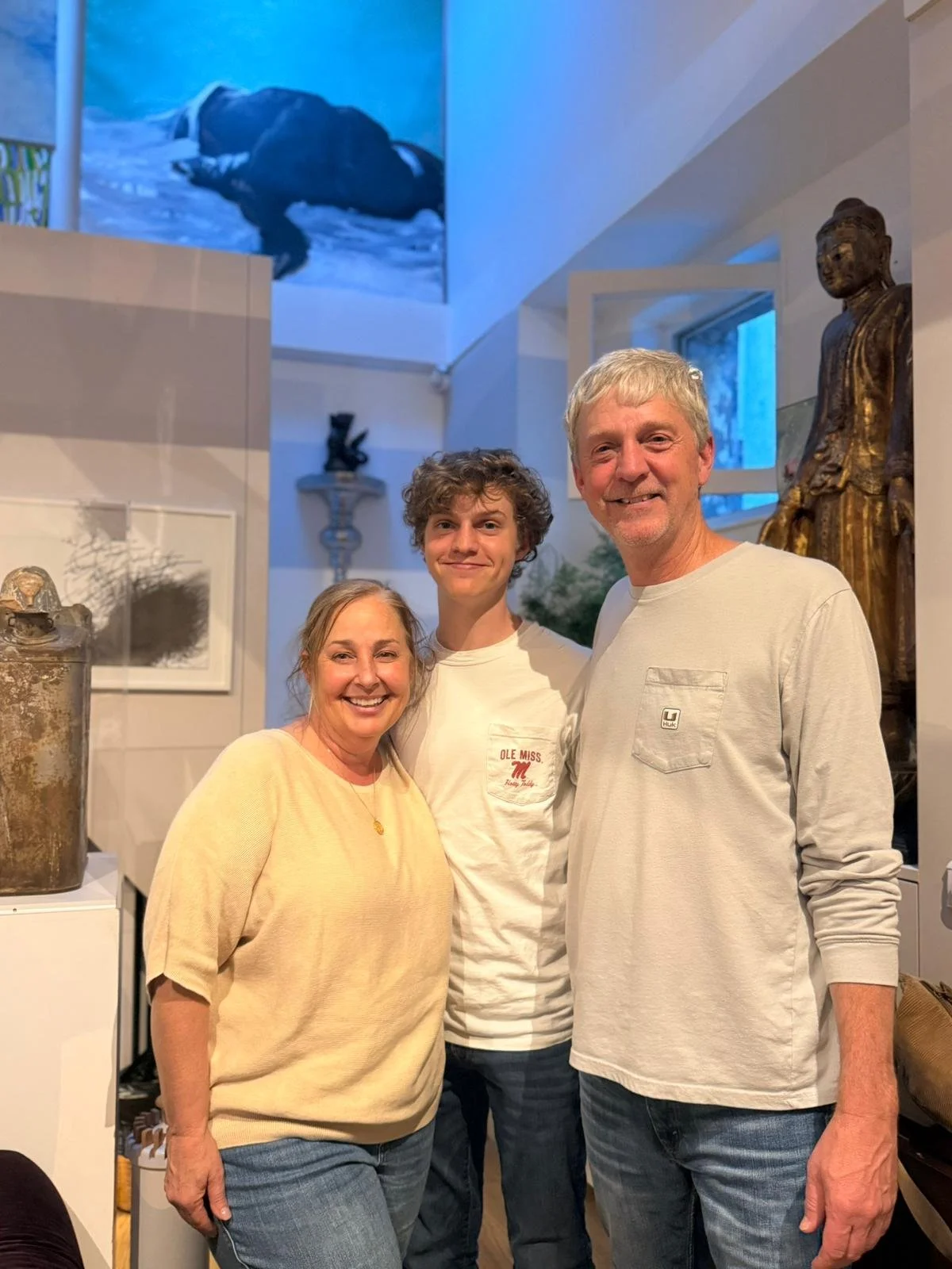Andrea, Josh and James happily settled at Apartment Oliver - June 2026