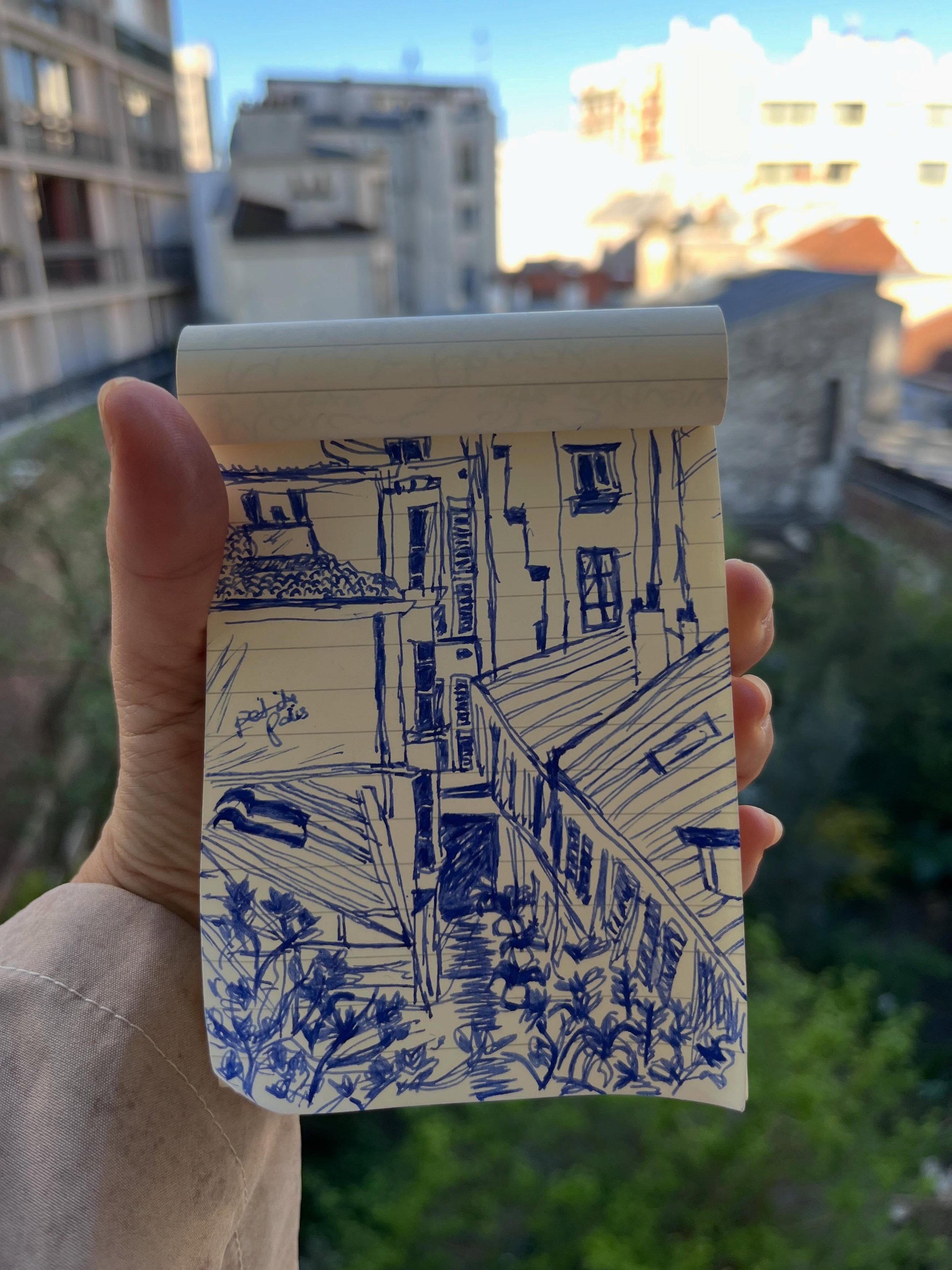 9. Anytime I draw ANYTHING is a fave moment!! And since the inspiration and moment only ever comes out in Paris - Anytime I draw PARIS!! Paris reminds me that I am an artist too!!