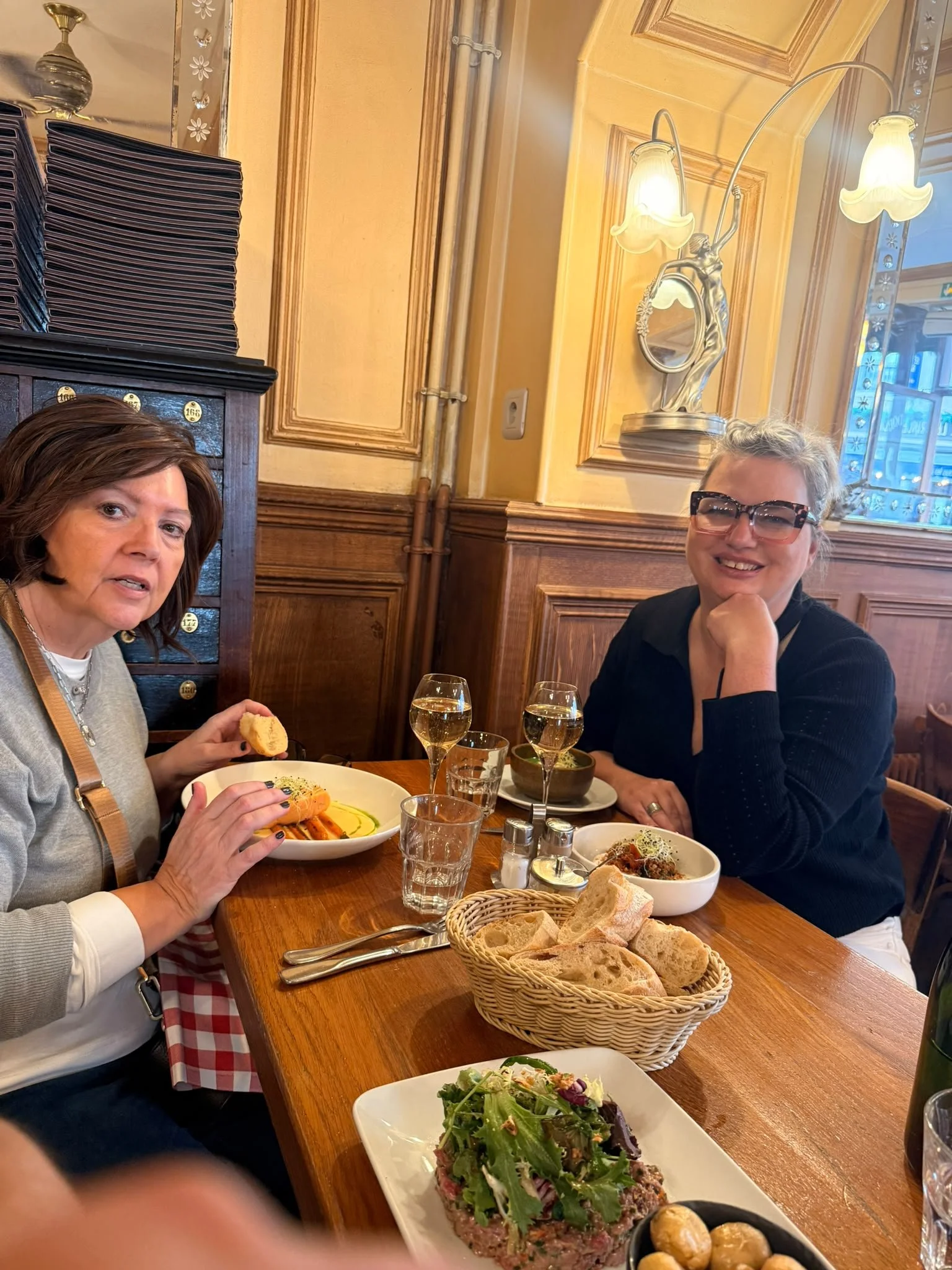 A Brasserie dinner together too! 