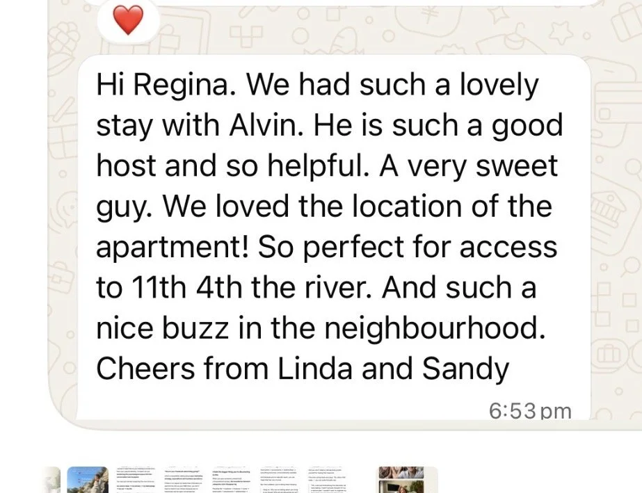 Thank you beautiful Linda and Sandy - August 2026