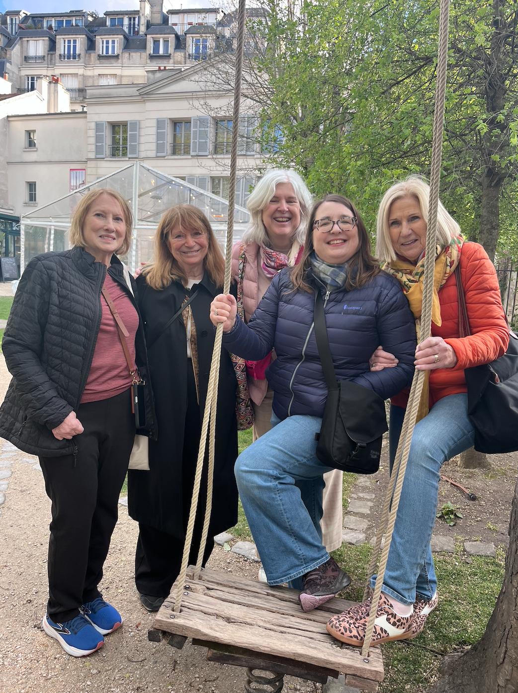 Monique at the Solo Ladies Meet Up Group at Montmartre Museum - March 2026