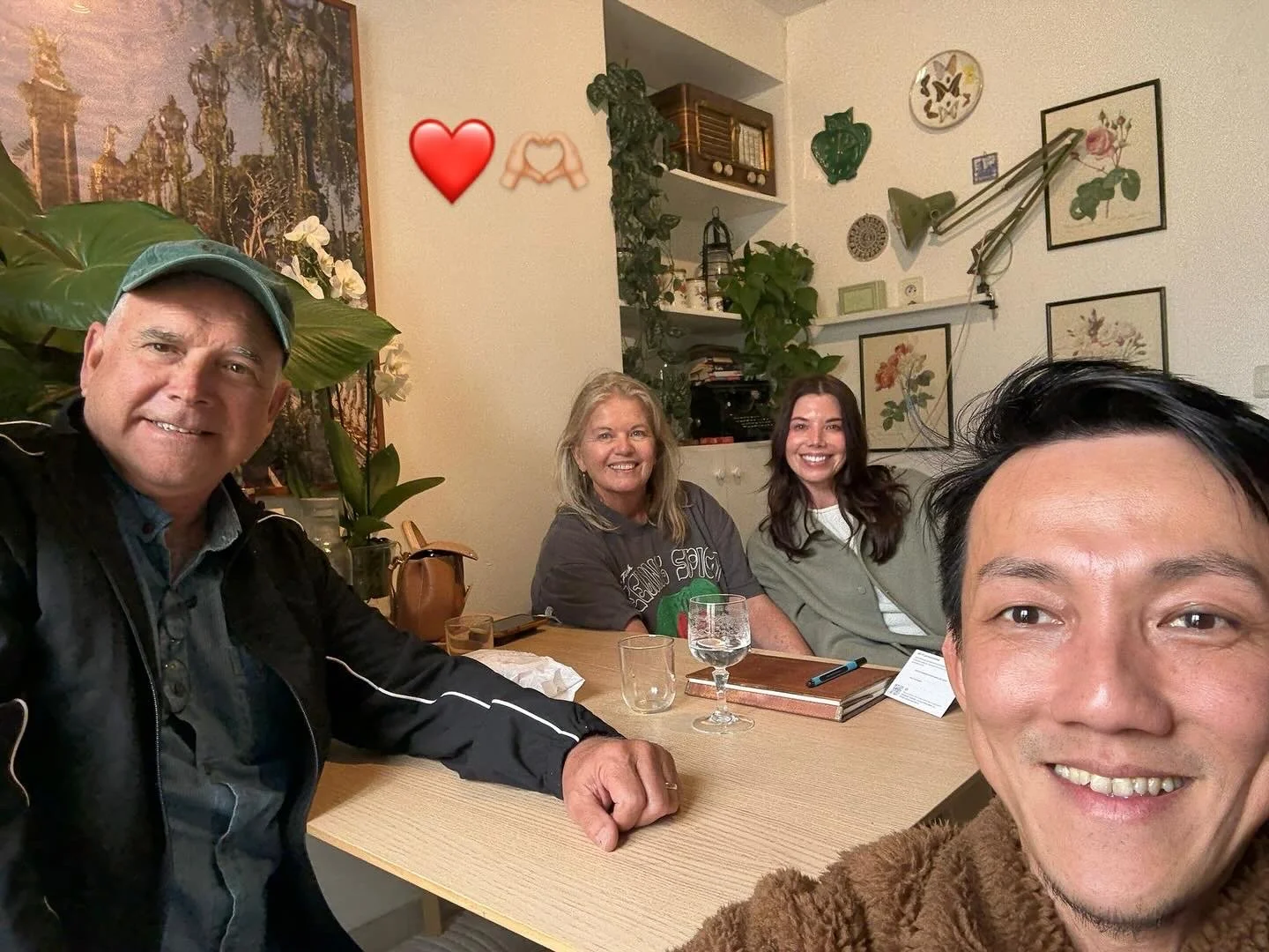 The Mills Family enjoying time with Alvin - November 2025