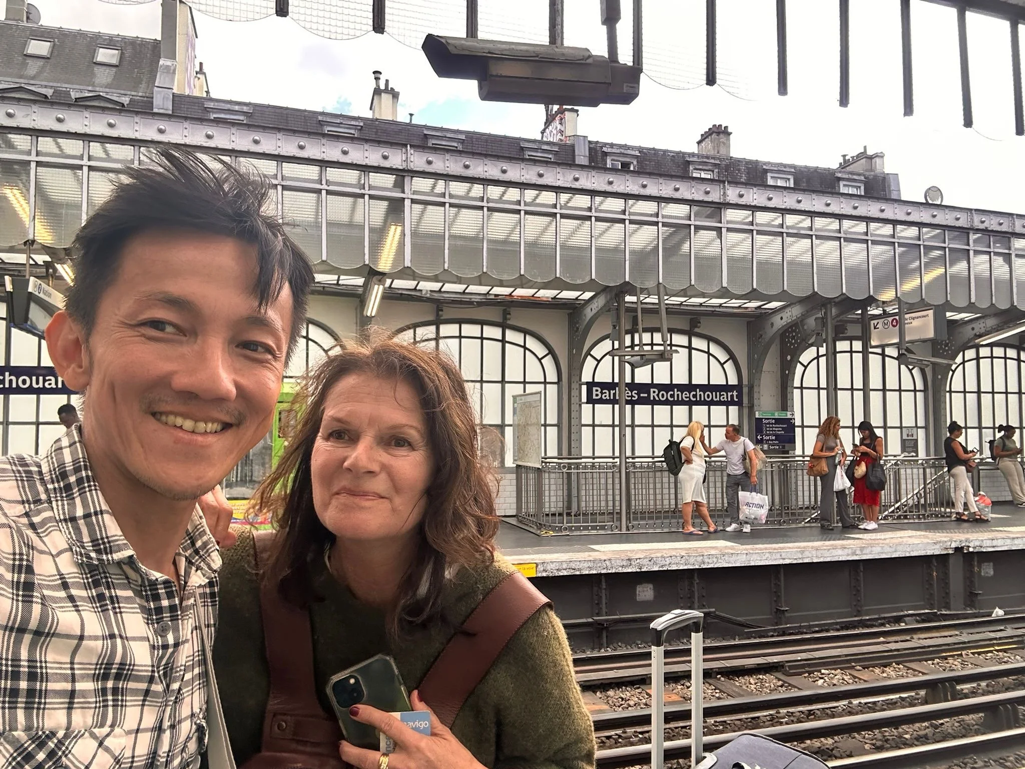 Meeting Liljana at the train station instead to help her get to her Petite B&B easier - 2025