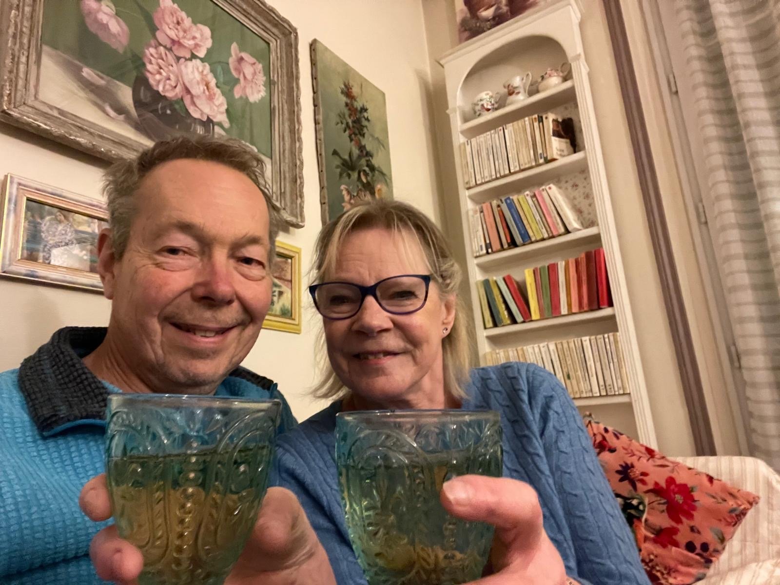 Julia and Michael Johns - a return stay at Lisettes in December 2025