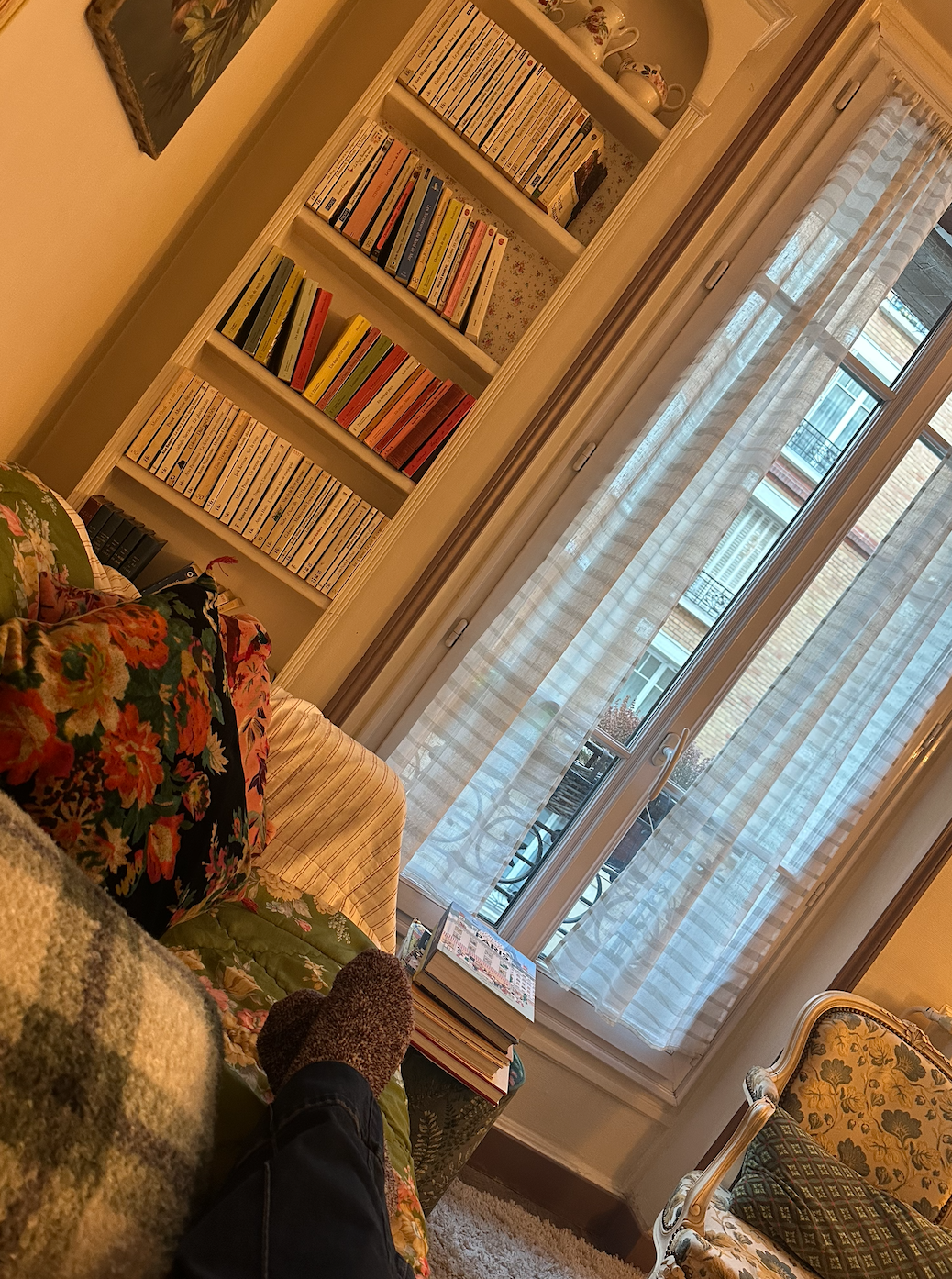 Gorgeous apartment photos taken by Petite Paris guests ari, abigail and Emerson who stayed Dec 2025 - Jan 2026